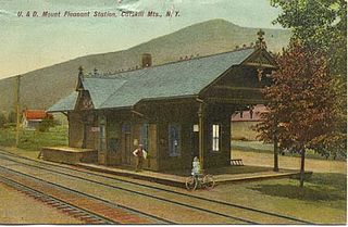 Mount Pleasant station (Ulster and Delaware Railroad)