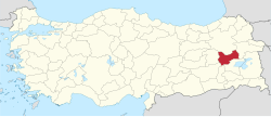 Muş in Turkey.svg