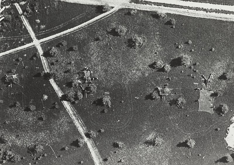 File:NIMH - 2155 003898 - Aerial photograph of a military exercise near Hilversum, The Netherlands, 1920 - 1940.jpg