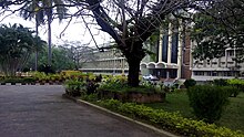 Main block of the college seen from front left. NITK Main Building.jpg
