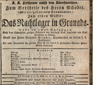 <i>Das Nachtlager in Granada</i>