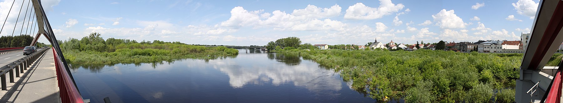 Rzeka Narew w Ostrołęce