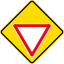 New Zealand road sign W10-2.svg
