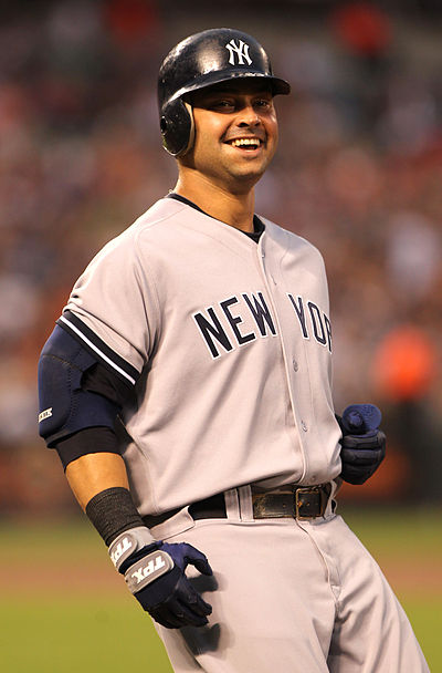 Swisher during a game for the New York Yankees in 2011