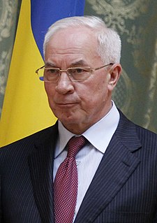 Mykola Azarov Ukrainian politician