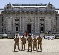 Noon Formation at the U.S. Naval, Academy