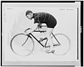Norman Anderson on a racing bicycle, Nov. 5, 1914 LCCN95502427.jpg