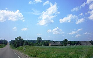 Noruliai Village in Alytus County, Lithuania