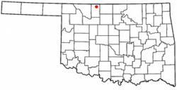 Standort von Amorita, Oklahoma