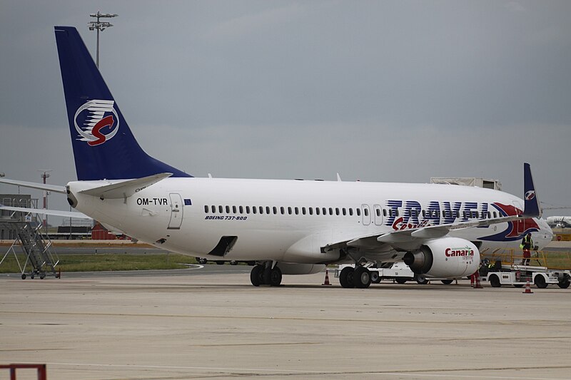 File:OM-TVR Boeing 737 Travel Service (7302413320).jpg