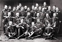 Officers and non-commissioned officers of the Finnish Guard, 1878.jpg