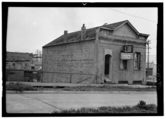 Junior Order of United American Mechanics Whatcom Council No. 1, Bellingham, Washington. Date unknown, probably c. 1970s Old Courthouse, 1106 E Street, Bellingham, Whatcom County, WA HABS WASH,37-BEL,1-1.tif