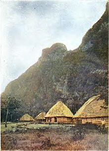 Olosega native village 1896 Olosega Native village 1896.jpg