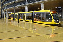 CAF trams at P+R Science Park