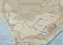 Orange River Becken map.svg