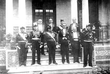Óscar R. Benavides y sus ministros (1933)