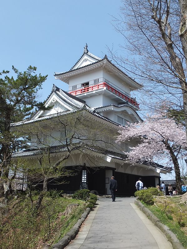 Kubota Castle, the seat of the Kubota Domain (Akita Domain)