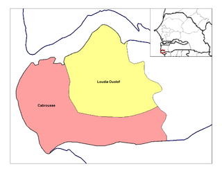 Loudia Ouolof Arrondissement Arrondissement in Ziguinchor Region, Senegal
