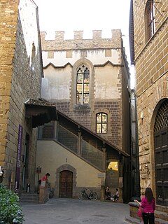 Palazzo di Parte Guelfa historical building in Florence, during the Middle headquarters of the Guelph party in the city