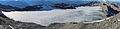 Panoramic view on the Glacier de la Plaine Morte from the Wildstrubel (15429852338).jpg