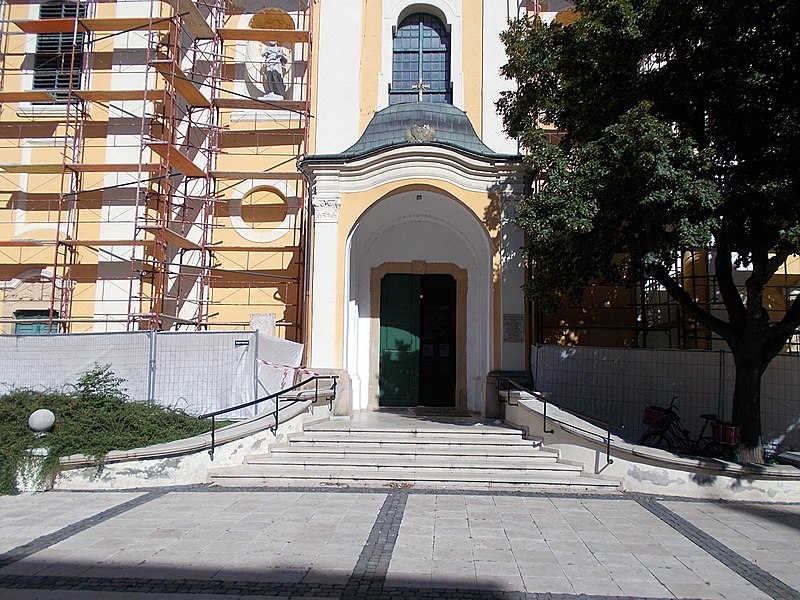 File:Parish church, W detail, 2020 Zalaegerszeg.jpg