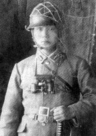 Park Chung-hee as a soldier of the Manchukuo Imperial Army