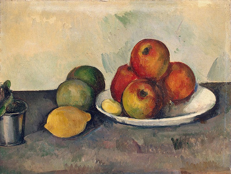 صورة:Paul Cézanne, Still Life With Apples, c. 1890.jpg