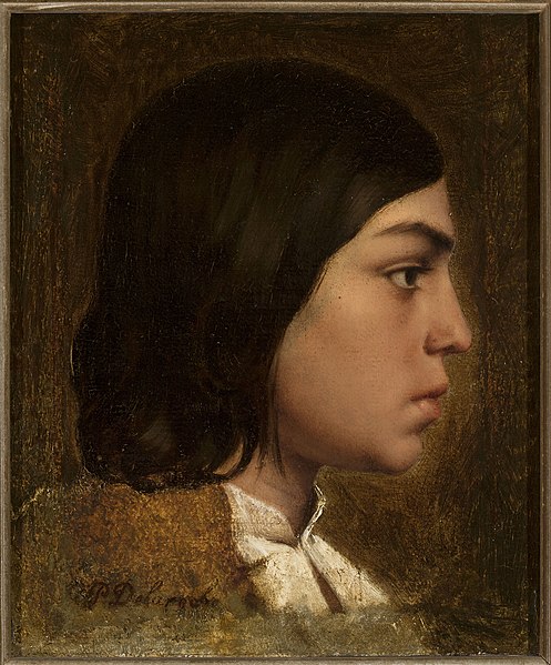 File:Paul Delaroche - Head of a boy - M.Ob.452 - National Museum in Warsaw.jpg