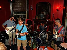 Pinegrove performing in New Orleans in 2014. Pinegrove June 2014.jpg