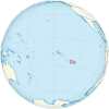 Pitcairn -eilande op die aardbol (Frans -Polinesië gesentreer) .svg
