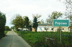 Entering Popowo