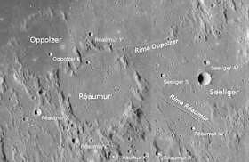 Image illustrative de l'article Réaumur (cratère)