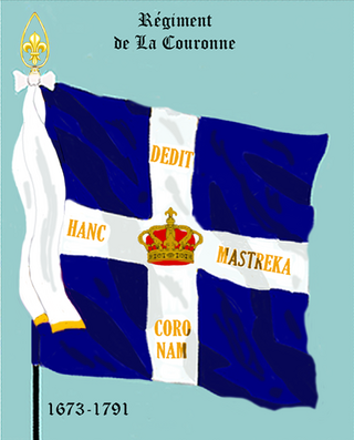 <span class="mw-page-title-main">Regiment of the Crown (France)</span> Military unit