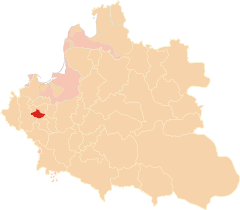 Położenie na mapie Polski