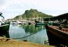 Hout Bay is a little, scenic harbour.