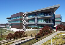 The south face of the Rady School of Management Rady School, UCSD.jpg