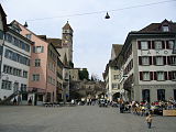 Rapperswil-Jona: Geografía, Transportes, Lugares