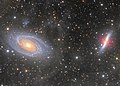 Renamed Messier 81 - 82 and Integrated Flux Nebula (26867761973).jpg