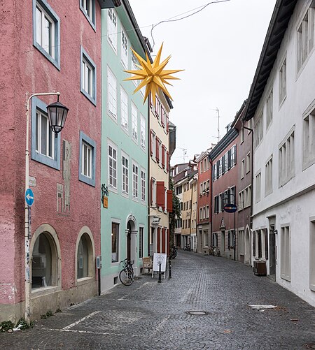 Rheingasse in Konstanz