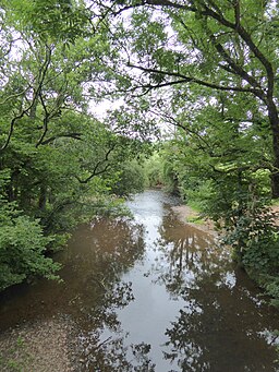 River Yeo seen from Yeoton Bridge - geograph.org.uk - 5479060