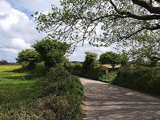 Penstraze Human settlement in England