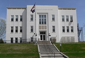 Palacio de justicia del condado de Rock en Bassett