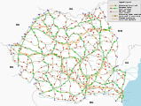 Das rumänische Straßennetz
