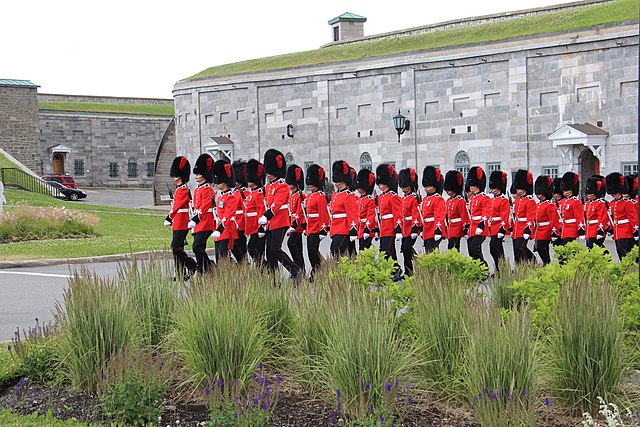 The Royal 22nd Regiment's home garrison is the Citadelle of Quebec in Canada. The citadel is the largest still in military operation in North America.