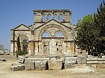 St Simeon Stylites ruiner i Syrien