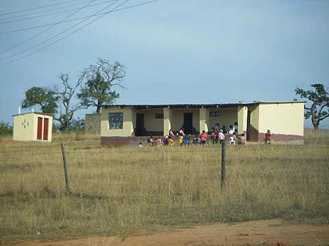 A rural primary school in Eswatini