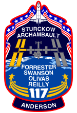 Mission emblem STS-117