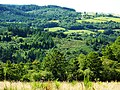 Le paysage vallonné vu depuis Goas-al-Ludu