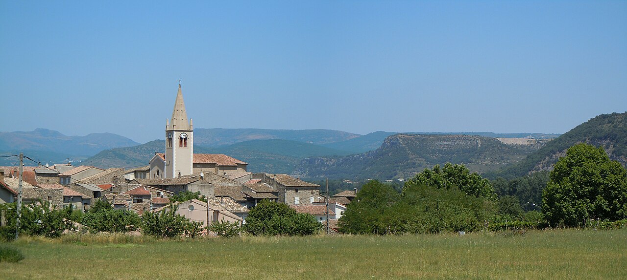 Vue générale sur Saint-Sernin