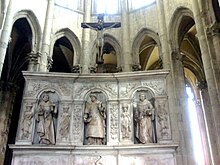 L'altare maggiore. Basilica di San Lorenzo Maggiore, Napoli